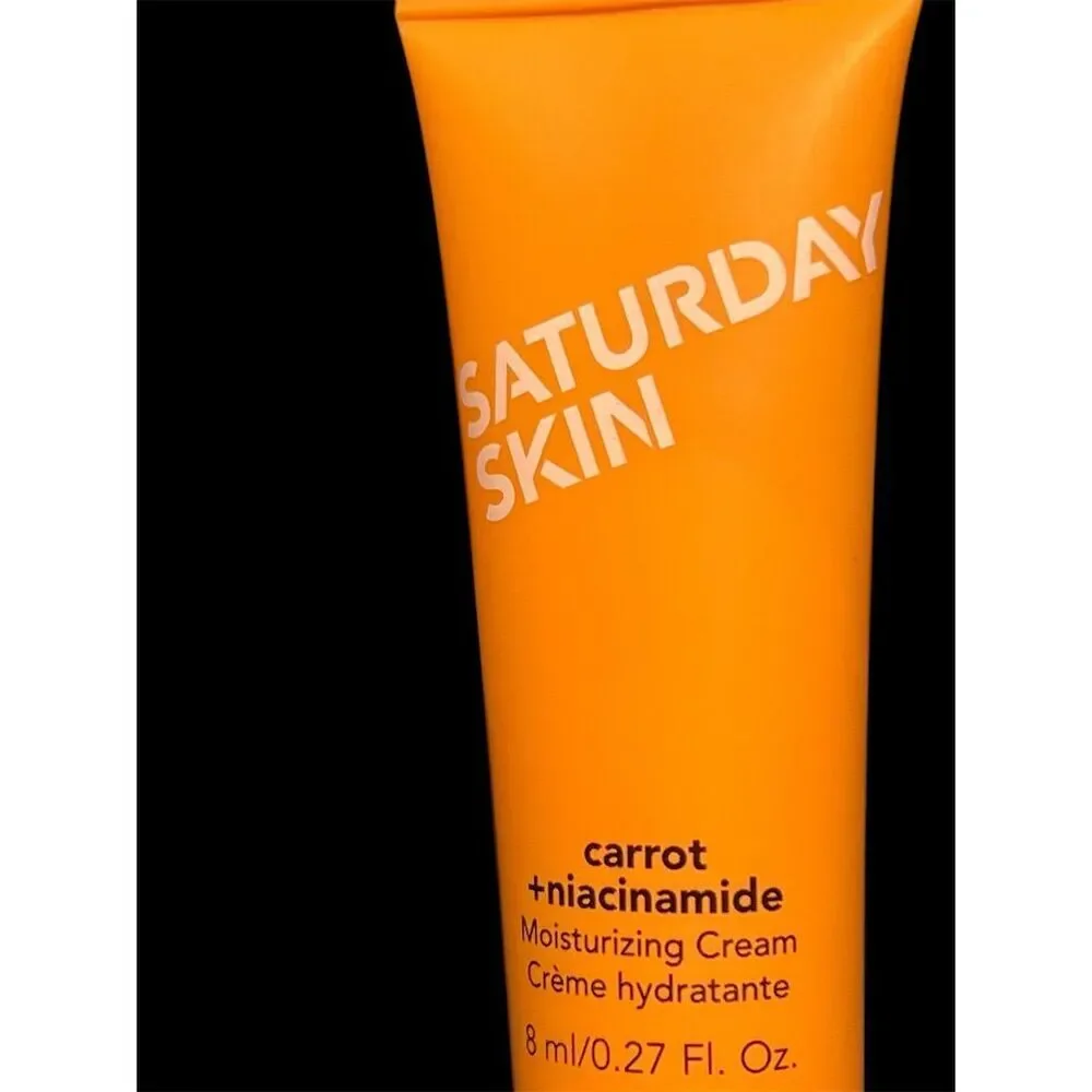 Saturday Skin Carrot + Niacinamide Face Moisturizer Travel Size​